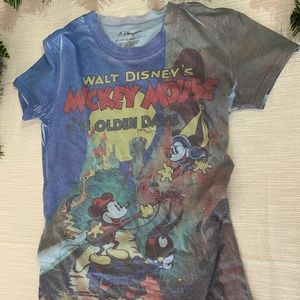 DISNEY MICKEY AND MINNIE MOUSE GIRL BEAUTIFUL/FUN/ T-SHIRT